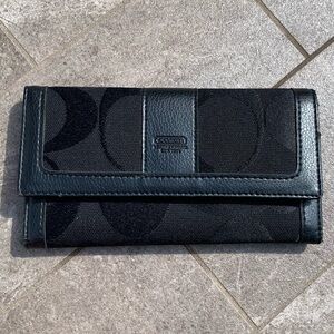 Vintage Black Coach Wallet